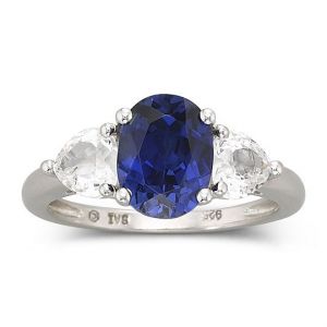 Fine Jewelry Lab-Created Sapphire Ring Sterling Silver.jpg